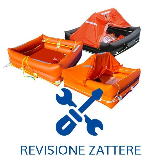 revisione zattere di salvataggio raimar